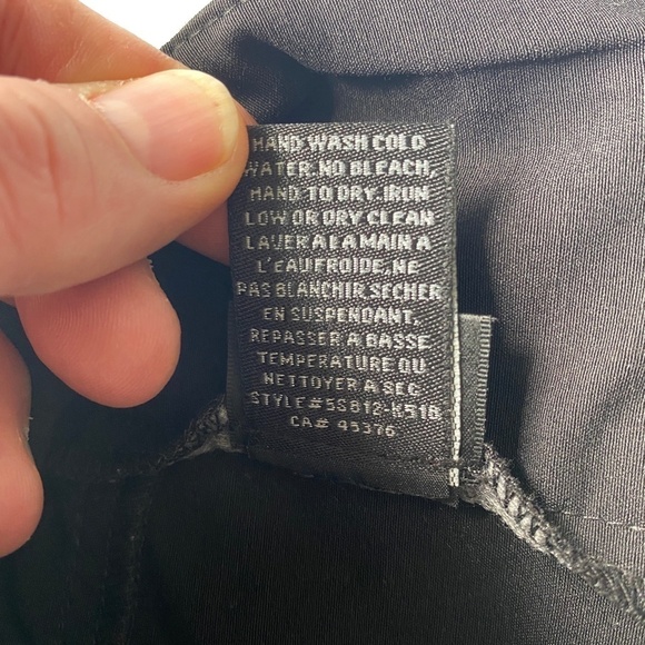 Suzy Shier Women's Black Pull On Midi Skirt Lace Accents Size Medium‎ - Picture 7 of 12